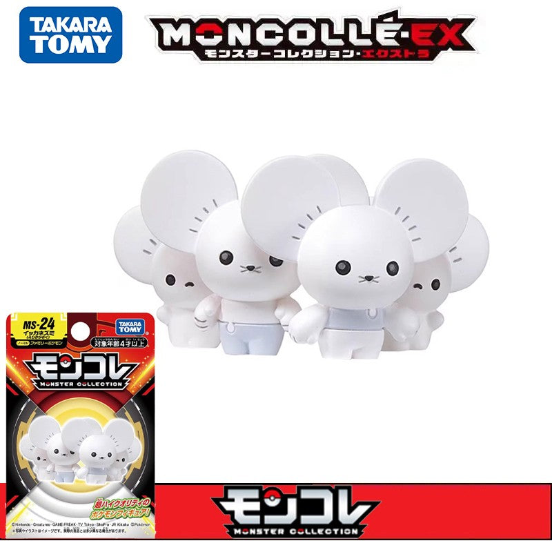 Original TAKARA TOMY Pokemon Figurine Toys Mimikyu Sylveon Lapras Charizard Umbreon Vaporeon Snorlax Model Dolls Birthday Gifts