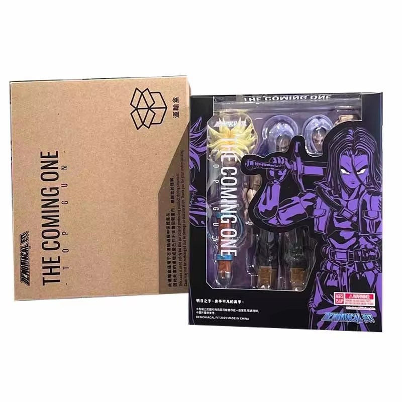 In Stock Demoniacal Fit Dragon Ball Z Shf Super Saiyan Action Figure Trunks The Boy From The Future Son of Tomorrow Figures Toys