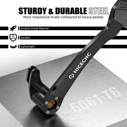 Para Harley Road Glide FLTRX 2015-2024 Pedal de freio traseiro Street Glide FLHX Special FLHXS Road King FLHR Ultra Limited FLHTK