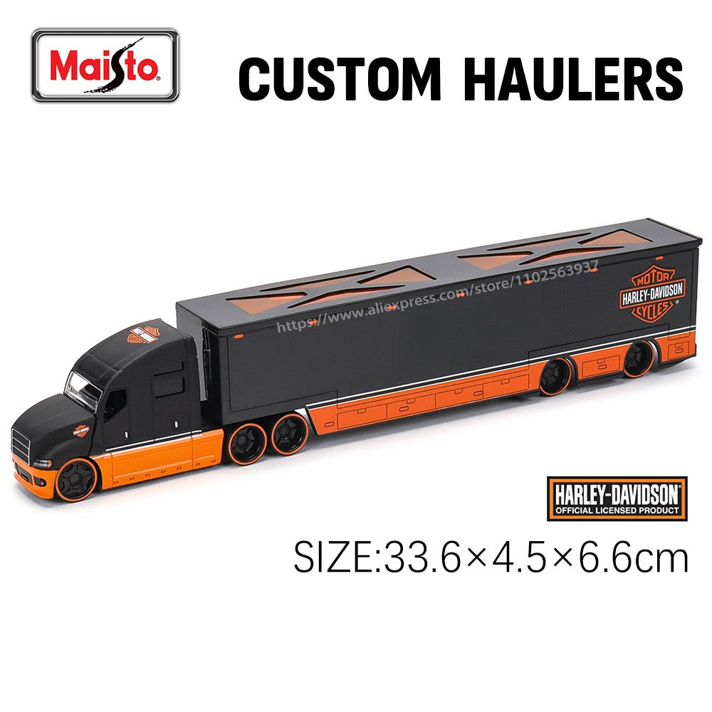 Maisto 1:64 MACK Anthem LoneStar UP Transporte Fabricação de Fundição Reboque Modelo Simulação Modelo Coleção de Carro de Liga