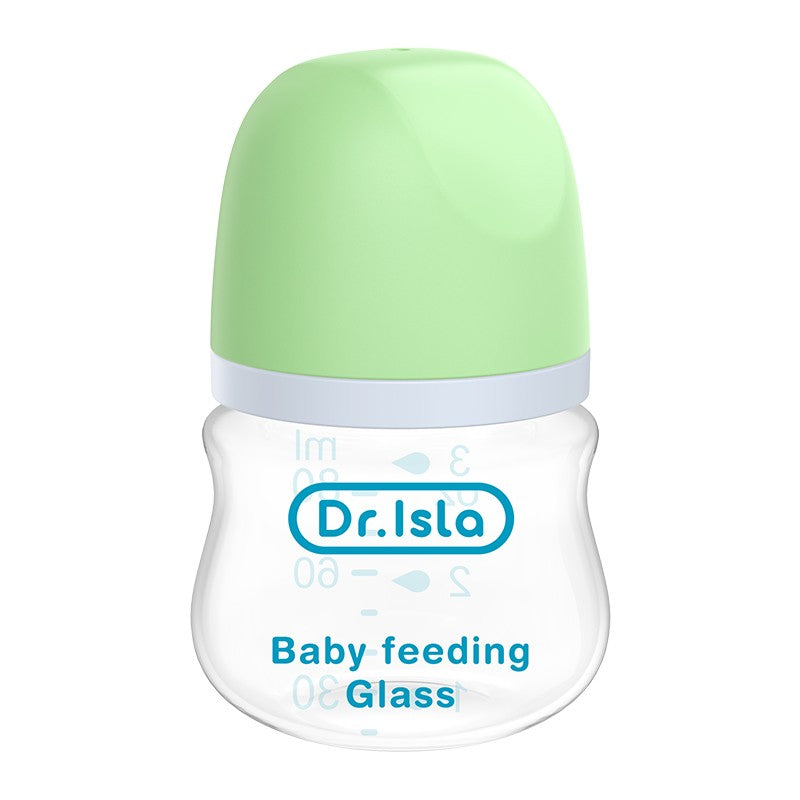 MAMIJOY 2PCS 90ML/160ML Baby Glass Bottle Newborn Bottles Anti-flatulence Milk Feeding Bottles Infant 0-3 Month BPA-Free GB01?02