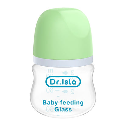 MAMIJOY 2PCS 90ML/160ML Baby Glass Bottle Newborn Bottles Anti-flatulence Milk Feeding Bottles Infant 0-3 Month BPA-Free GB01?02