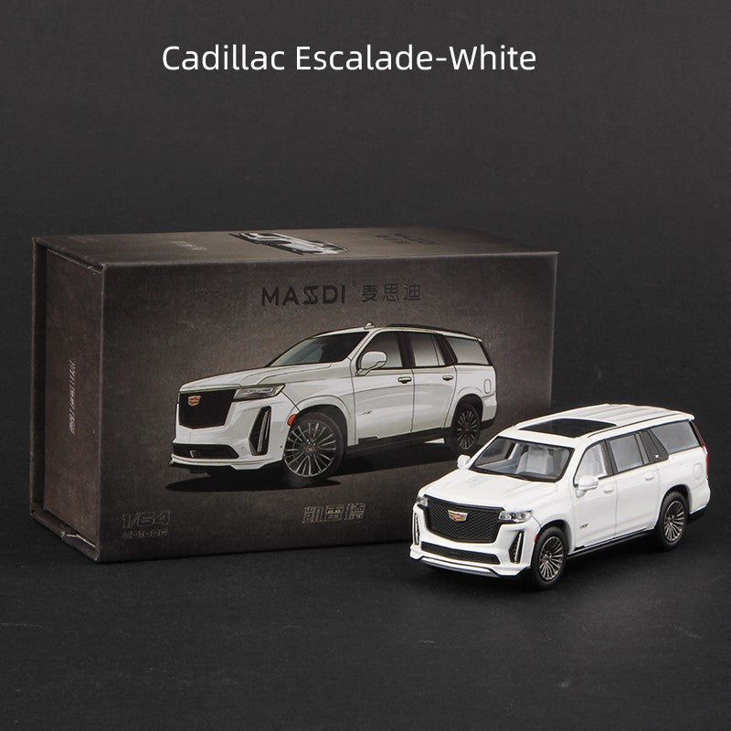 Massdi 1:64 Cadillac Escalade Carro Modelo CT5 CT6 Liga Miniatura Veículos Diecast Coleção de Brinquedos