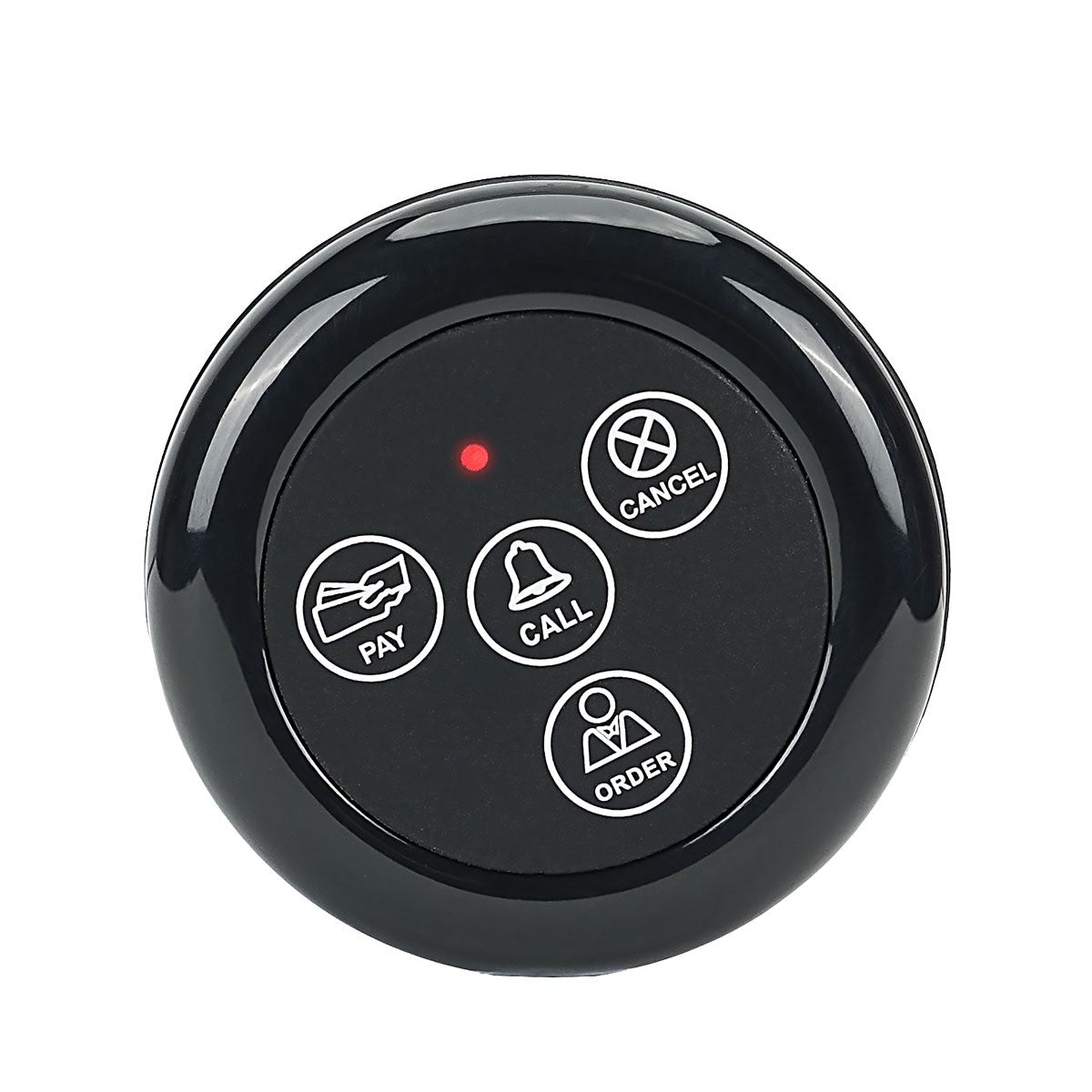 Sistema de chamada para garçons de restaurante com narguilé Retekess TD112, pager de relógio à prova d'água, botões de chamada de garçom TD032 para bar, café, clínica, hotel
