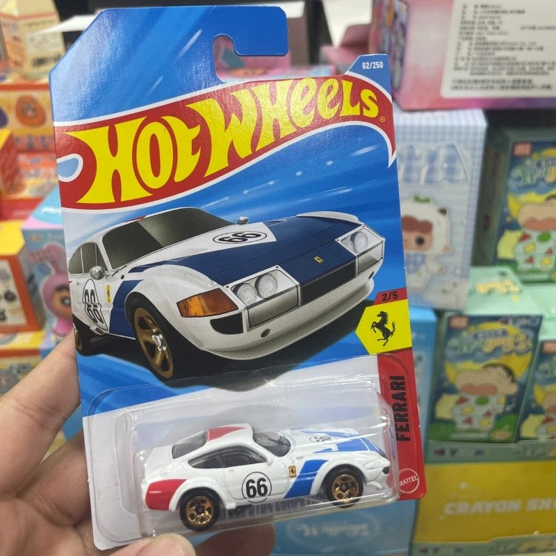 Hot Wheels Original 2026C Case Carro de Liga Leve Ferrari F40 LA LIEBRE Coleção de Carros Fundidos Modelo de Carro Surpresa Brinquedo