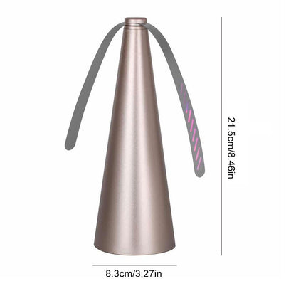 1/2PCS Fly Repellent Automatic Fan Fly Fans Pest Repellent Table Fan Repellent Keep Flies Away Protector Tool Battery/USB Powere