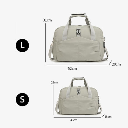 Women Travel Tote Bag Casual Outdoor Travel Short Trip Luggage Shoulder Bags Portable Commuting Gym Fitness Sports Handbag