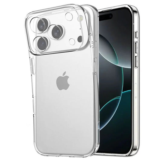 Ultra Thin Clear TPU Phone Cases For iPhone 17 16 15 14 13 12 11 Pro Max Plus 17 Air 16E XR XS Max Transparent Silicone Cover