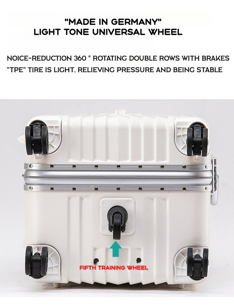 2024 New Durable Large Capacity Luggage Sets Suitcase USB Charging Men Carry-On Boarding Travel 24/26/28/30/34