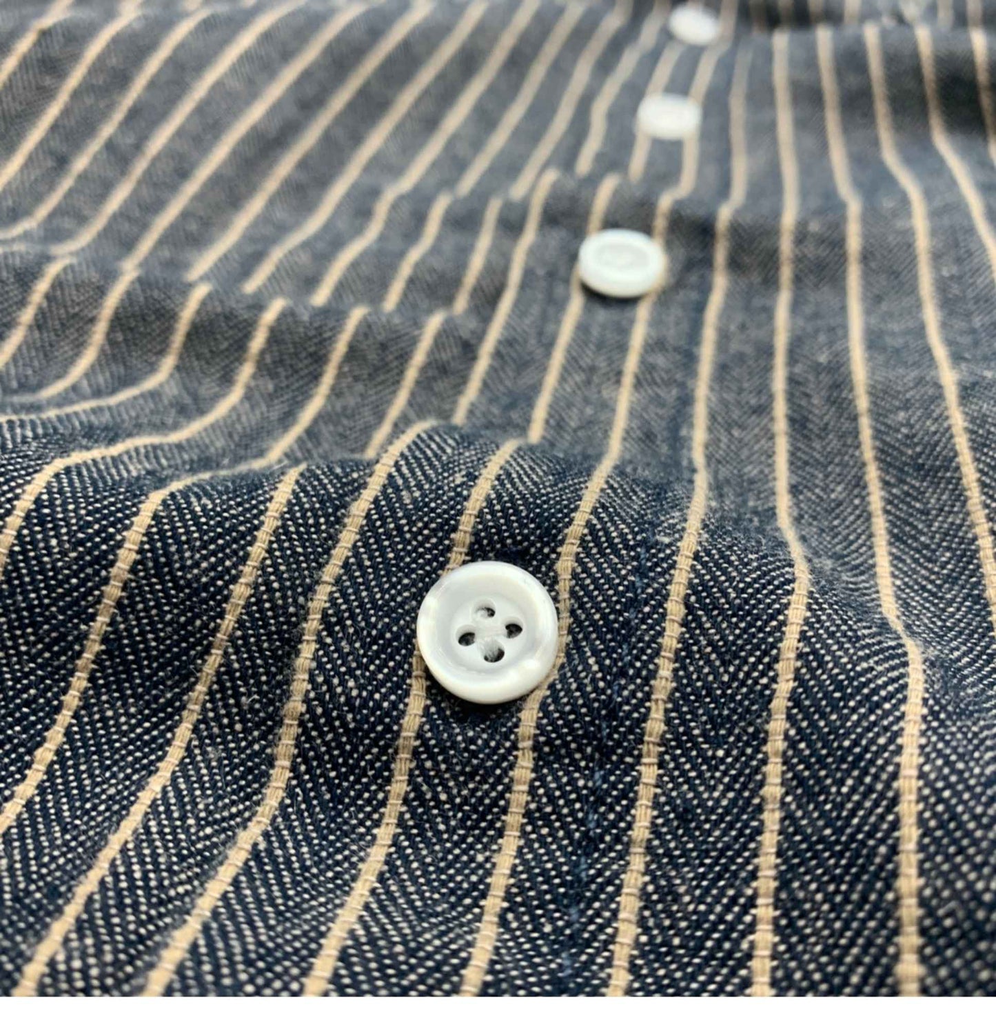 55% Linen 45% Cotton Vintage Striped Shirts for Men American Casual Retro Loose Blouses 2024 Spring Autumn Long Sleeve Male Tops