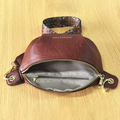 Fashionable New Women's Bag, Simple and Stylish Women's Casual Chest Bag, Waist Bag, Single Shoulder Crossbody Bag