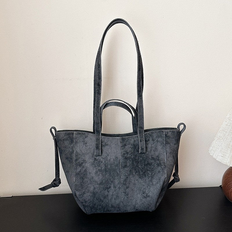 Large Capacity PU Leather Shoulder Bags for Women 2025 Luxury Designer Crossbody Bag Females Brand Retro New Handbags and Purses