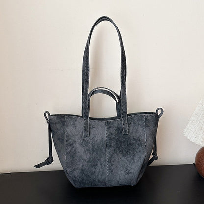 Large Capacity PU Leather Shoulder Bags for Women 2025 Luxury Designer Crossbody Bag Females Brand Retro New Handbags and Purses