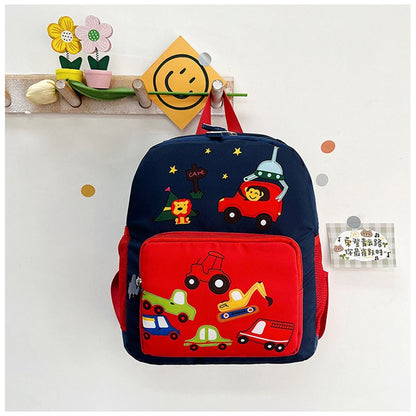 MILANCEL Nova Bolsa Infantil para Meninos Desenho Animado Crianças Fofo Jardim de Infância Mochila Carro Meninas 2 Cores Bolsa de Ombro
