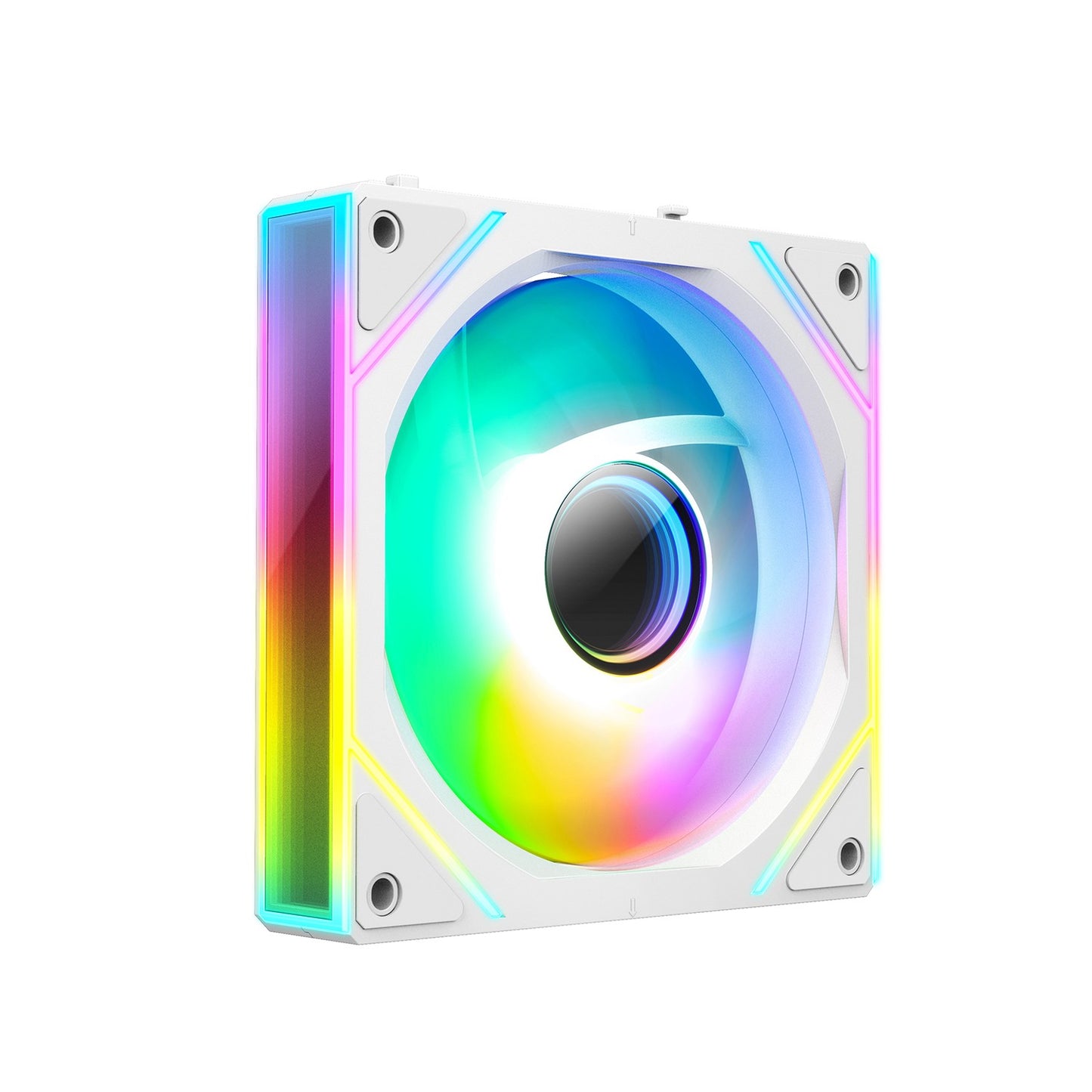 ICE Whale WX-2 Wire-Splicing PC Case Cooling Fan ARGB Mirror Cycle Light Effect 600-1800RPM PWM Water Cooling 360mm Cooler Fan