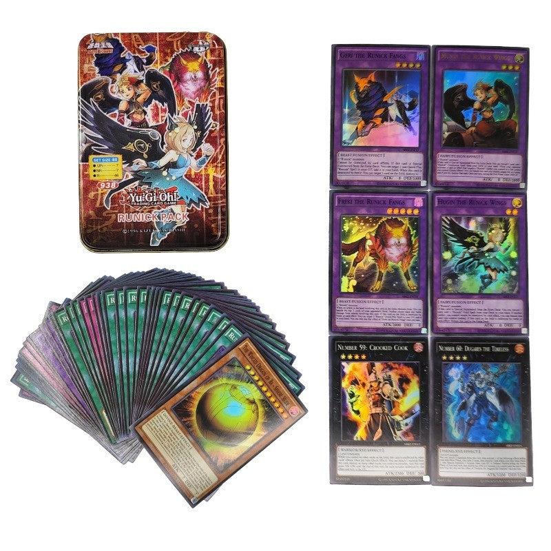 Yu Gi Oh Cards PACK DE DEUS EGÍPCIO Deck de Cartas Inglês TCG Holográfico Dourado Dragão Branco Jogo de Duelo Coleção de Cartas com Caixa de Lata