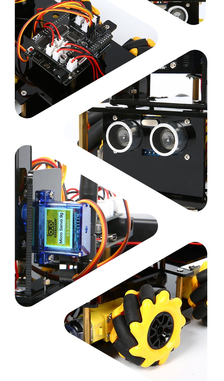 ESP32 Smart Robot Car Kit Carro de Controle Remoto para Projeto de Programação Arduino Kit de Codificação Científica de Educação STEM