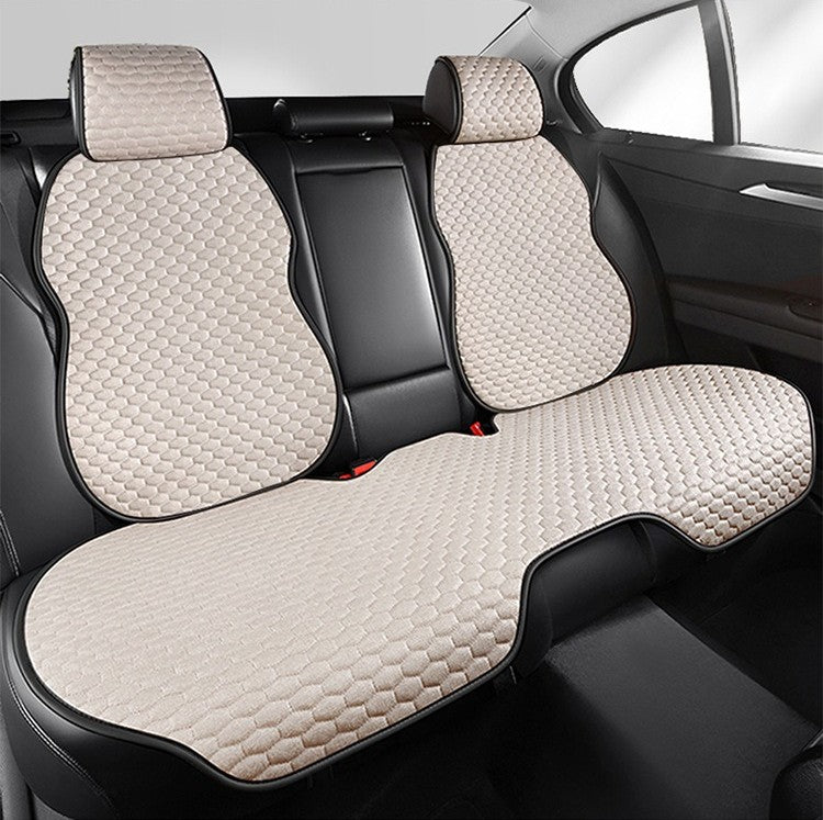 Universal Car Seat Cover Four Season Auto Flax Breathable Seat Covers for Car Seats Cover Protection Cars Accessories