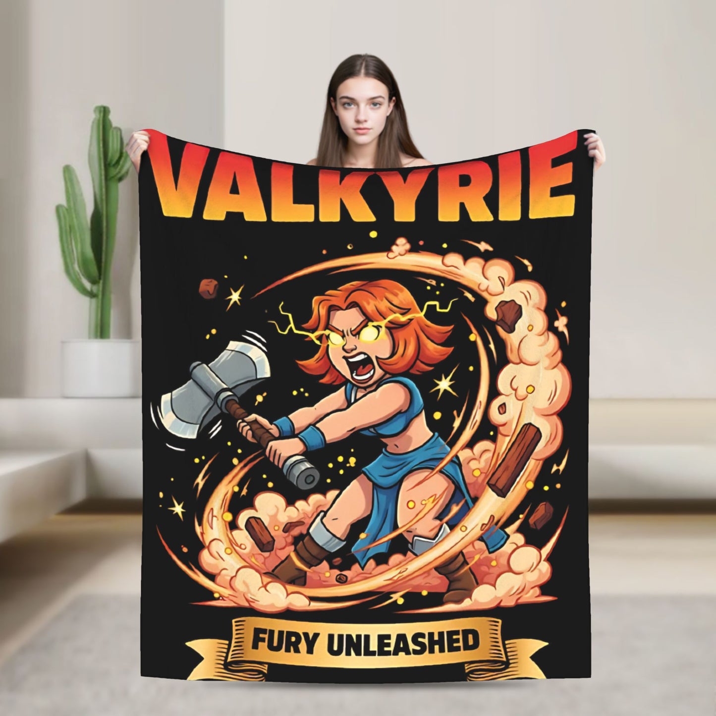 Clashes Royaleds Game Knitted Blanket  Fuzzy Throw Blankets Bed Sofa Portable Soft Warm Bedspreads