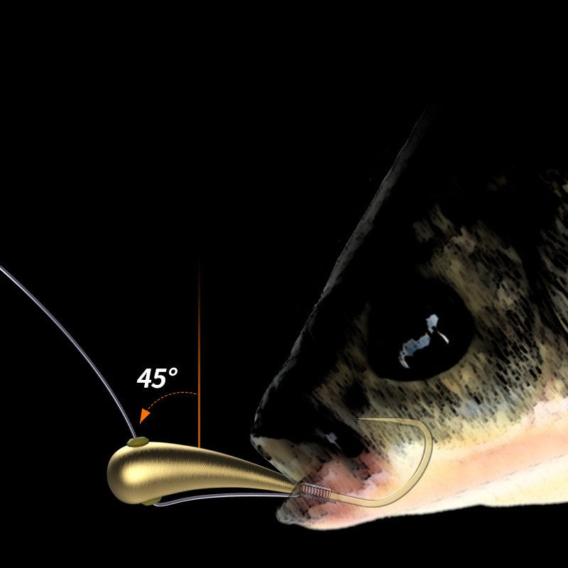 10 Anzóis de Pesca de Alta Resistência à Ferrugem e Corrosão Compactos e Afiados para Pesca Equipamento de Pesca Suprimentos de Pesca