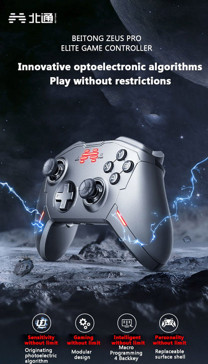 Original Betop Beitong Zeus Pro Gamepad Wireless Bluetooth Game Controller For Nintendo Switch/Steam/PC/TV/Car Mechanical Handle