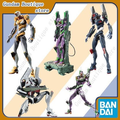 Bandai Genuíno RG EVANGELION UNIDADE-00/01/02/03/04/06/08a CONJUNTO DE ARMAS Anime Boneco de Ação Modelo de Montagem Colecionável Brinquedos Infantis