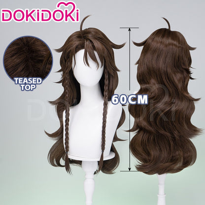 ?Ready for Ship?Idia Malleus Leona Vil Crowley Wig Game Cosplay DokiDoki Men 120cm Long Hair Fiber Idia Halloween  Free Wig Cap