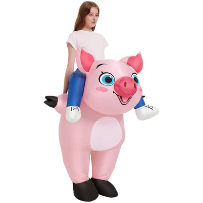 Adult Animal Inflatable Costume Anime Dress Suit Carnival Purim Halloween Party Cosplay Costumes for Man Woman