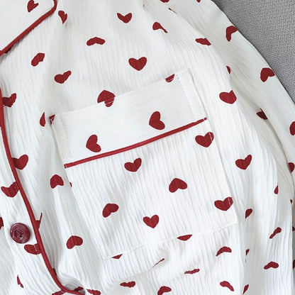 Cartoon Dog Letter Plaid Print Pajama Sets for Women Plus Size Sweet Cute Harajuku Style 2PC Set Sleepwear Autumn New Homewear