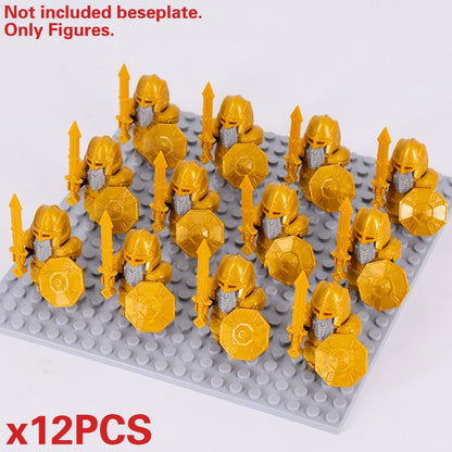 Soldado Asgard Medieval Anão LOTR Javali Cabra Carroça Animais Figuras Blocos de Montar Brinquedos Tijolos Senhor Presente Para Crianças