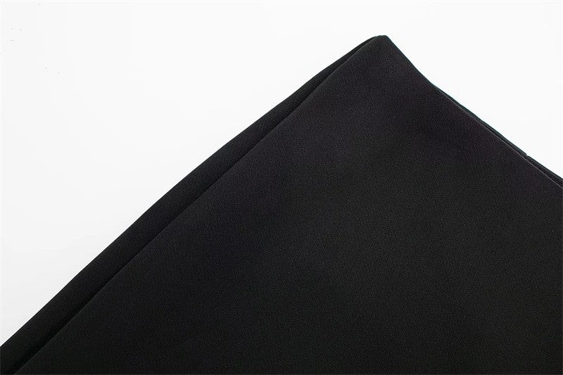 MUJER 2025 Black Mini Skirt Shorts Woman Fashion Asymmetric Skort For Women High