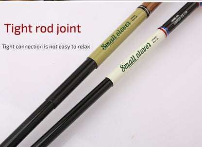 Vara de Pesca 1.2M 1.5M 1.8M Seção Ultra Curta Retrátil 23cm Vara de Carbono Super Leve e Super Dura Bolso Mini Vara