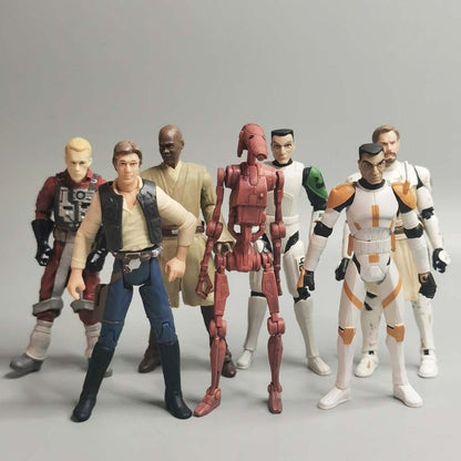 Star Wars Darth Vader Doctor Evazan Chewbacca Mace Windu Yaddle Boneco Articulado de 3,75 Polegadas de Modelo Presente de Aniversário