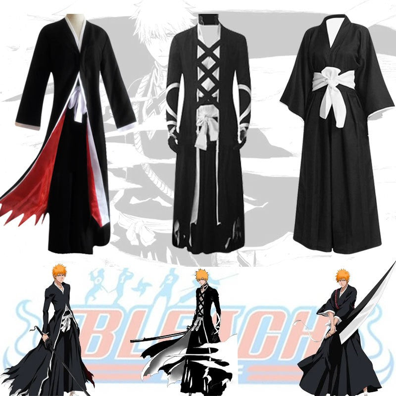 Death Reaper's Thousand Year Blood Battle cosplay: Ichigo Kurosaki, Death Overlord, Swastika, and Moon free cosplay