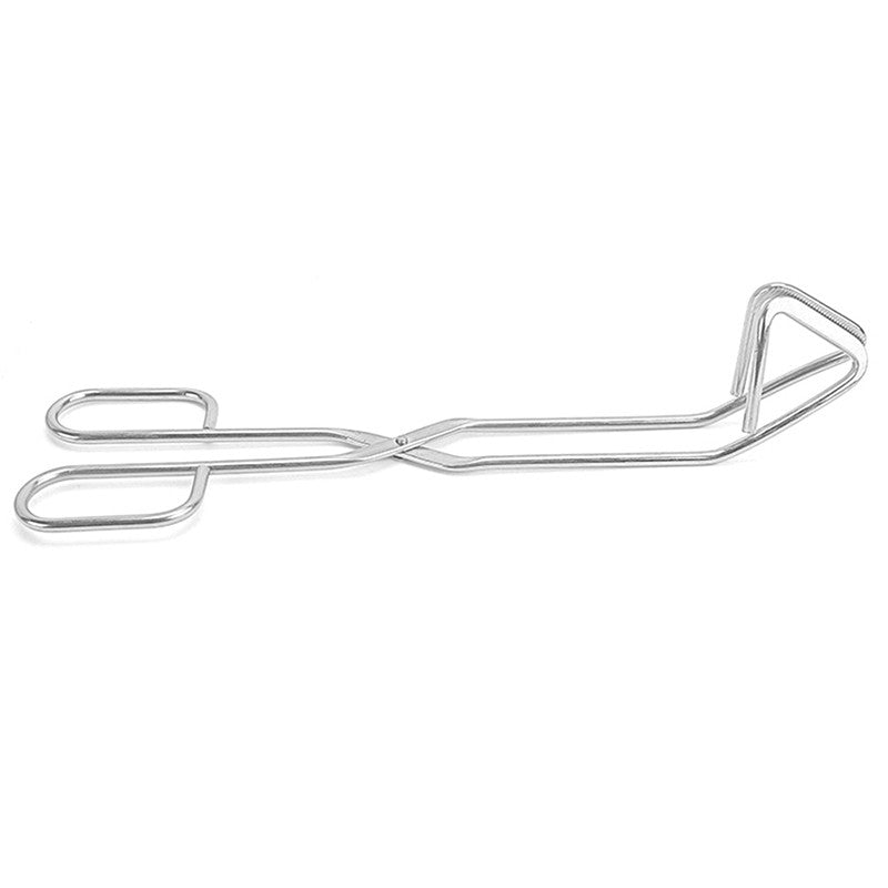 1Pc 304 Stainless Steel Scissor-Shaped Barbecue Clip Food Clip Hotel Steak Clip Barbecue Food Clip Kitchen Bread Clip