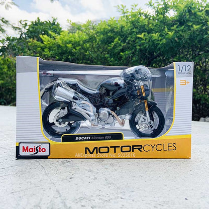 Maisto 1:12 Ducati Monster 696 Die-cast liga motocicleta modelo carro modelos coleção presente brinquedo ferramenta