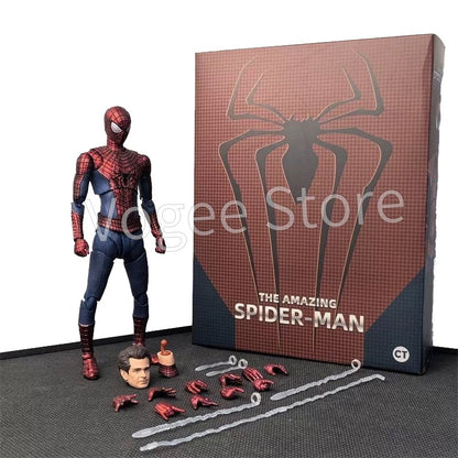 In Stock Ct Toys Spiderman Mafex 186 Scarlet Spider The Amazing Spider-Man Comic Ver Anime Action Figure Customized Gift Toys
