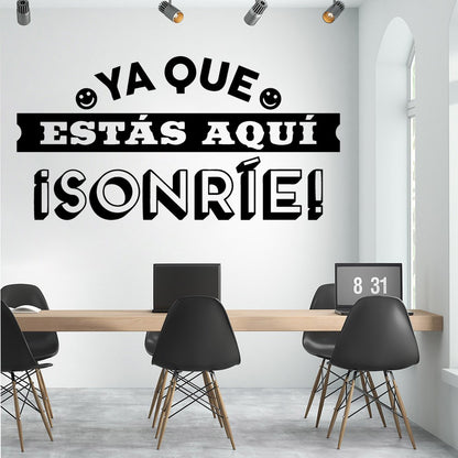 1 pc new Spanish sentence Wall Sticker Removable Wall Stickers Diy Wallpaper For Baby's Rooms Removable Decor Wall Decals