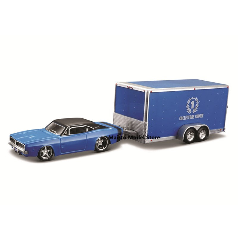 Maisto 1:64 Volkswagen Mercedes Benz Ford Chevrolet Brand collectible trailer die-cast precision model car Model collection gift
