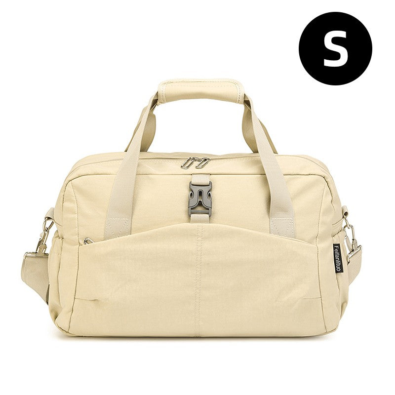 Women Travel Tote Bag Casual Outdoor Travel Short Trip Luggage Shoulder Bags Portable Commuting Gym Fitness Sports Handbag