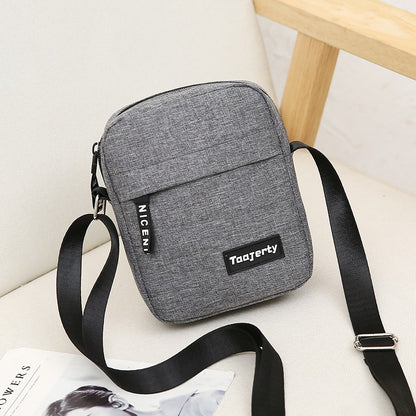 Casual Mini Crossbody Bag Small Men's Shoulder Bag Men Diagonal Small Backpack Light Messenger Phone Bag Boy Fanny Chest Pack