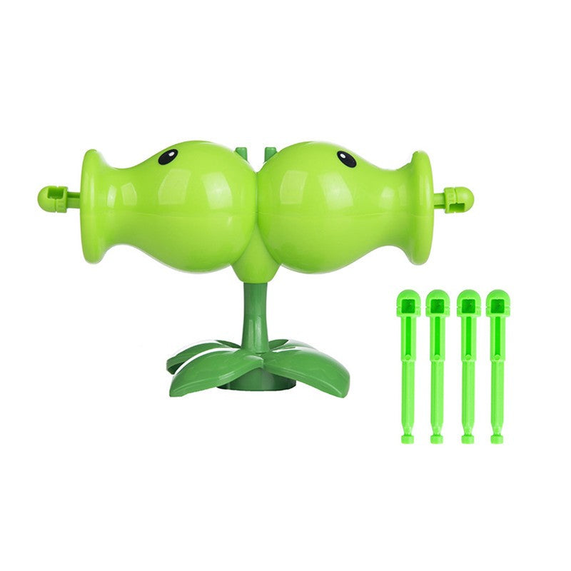 Plantas vs Zumbis Anime Bonecos de Ação Disparervilha Obstáculo Zumbi Pirata Figura de Ação Modelo de Cola Dura Jogo de Batalha Presente Infantil