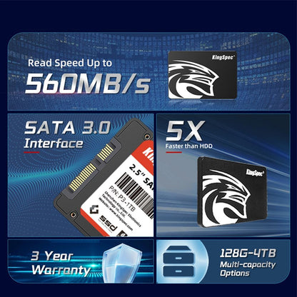 KingSpec Hd 480GB 512GB Ssd SATAIII 6Gbs 500GB 480GB Disco Rígido Sólido SSD Interno para Notebook, Laptop e Desktop