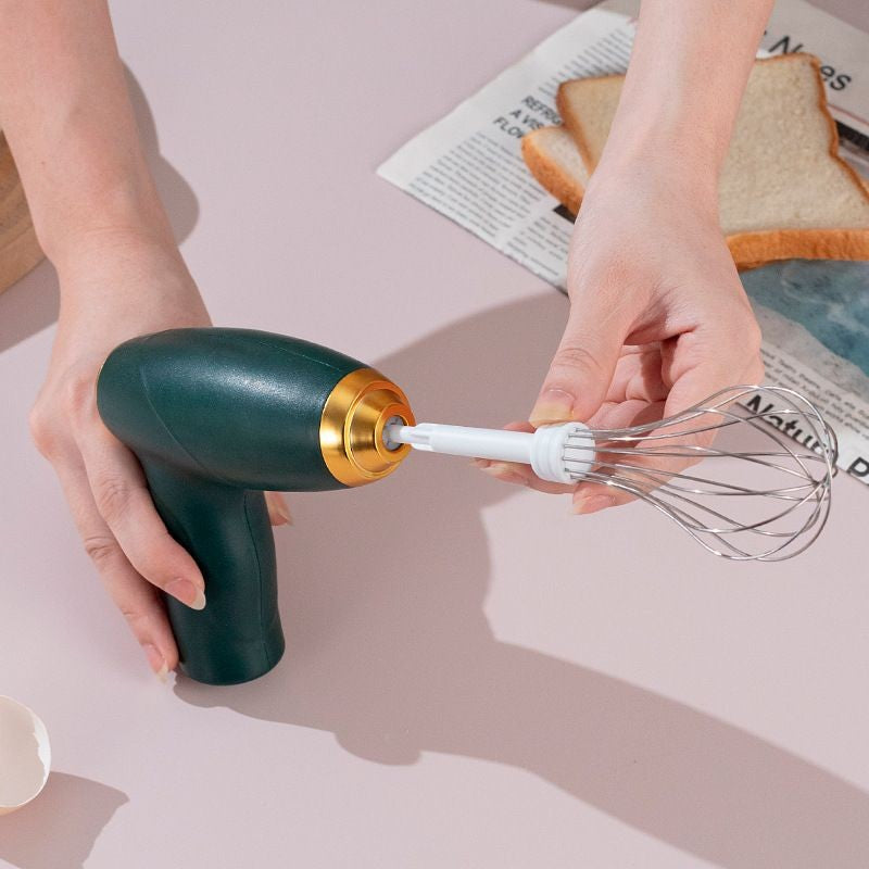 Batedor elétrico de ovos, batedor de leite, máquina portátil para cremes de bolo e geleia, máquina de café e bebidas, misturador de cozinha e doméstico
