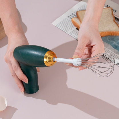 Batedor elétrico de ovos, batedor de leite, máquina portátil para cremes de bolo e geleia, máquina de café e bebidas, misturador de cozinha e doméstico
