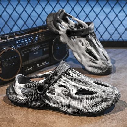 Novelty Hot Sale Garden Shoes for Women Mens Sandals EVA Lightweight Beach Clogs Summer Beach Zapatos Hombre for Men and Women