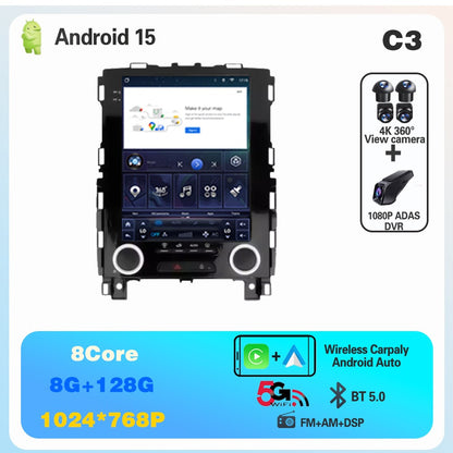 Rádio Android 15 Para Renault Koleos Megane 4 Samsung SM6 Talisman 2017 - 2019 Carro Multimídia carplay sem fio auto 5G WiFi GPS