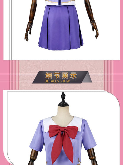Gasai Yuno Cosplay Future Diary Cosplay Costume Wig Anime Mirai Nikki Sailor Suit Lolita Girl Uniform Dress For Women