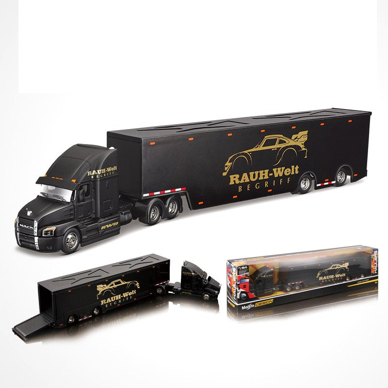 Maisto 1:64 MACK Anthem LoneStar UP Transport Fundição Fabricação Reboque Modelo Simulação Modelo Coleção Carro de Liga