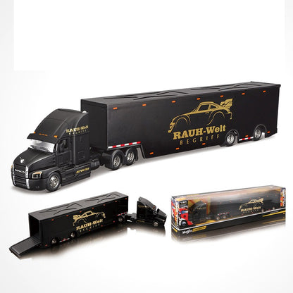 Maisto 1:64 MACK Anthem LoneStar UP Transport Fundição Fabricação Reboque Modelo Simulação Modelo Coleção Carro de Liga